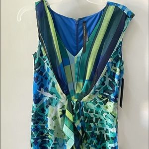 Marc New York Dress, green and blue, Size 10